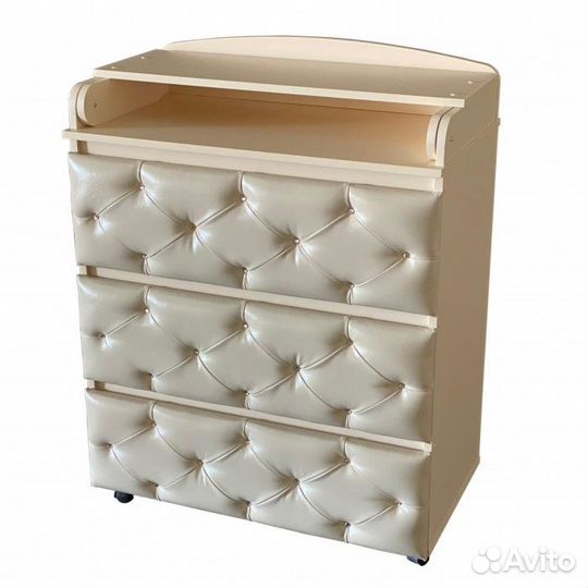 Комод для новорожденных эко-кожа Виктория
