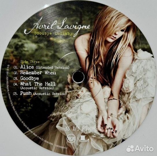 Винил Avril Lavigne – Goodbye Lullaby (2LP white)