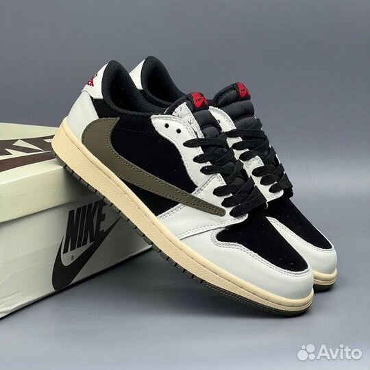 Кроссовки Nike Air Jordan 1 & Travis Scott 41-45 р