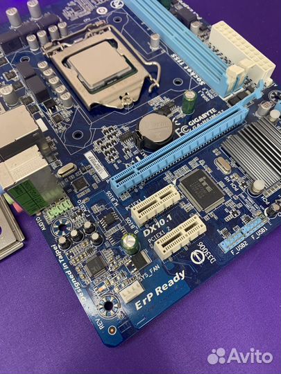 Материнская плата 1155 + i3
