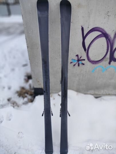 Продам горные лыжи+ботинки