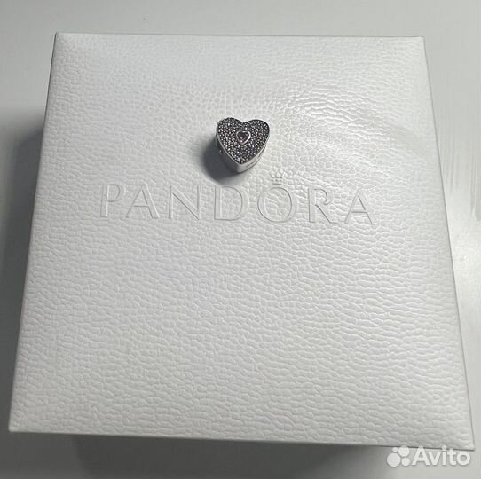 Pandora шарм сердце оригинал