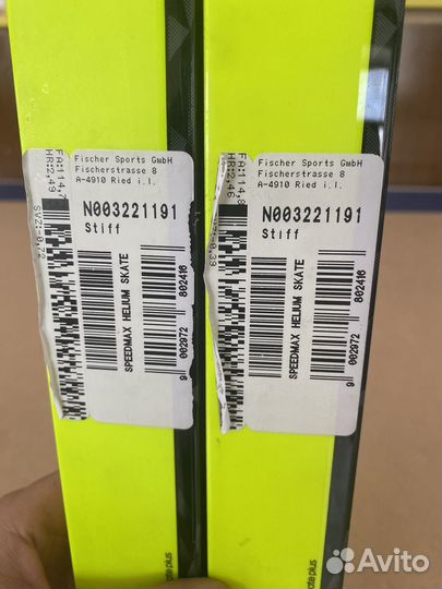 Лыжи беговые fisher speedmax helium 191