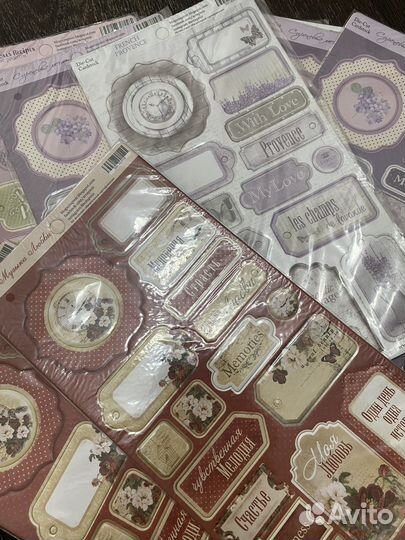 Высечки (чипборд) для скрапбукинга