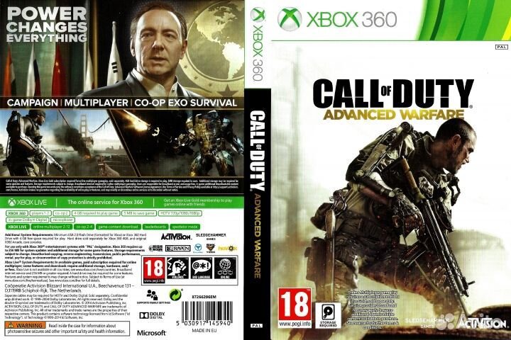 Call of duty advanced warfare xbox 360