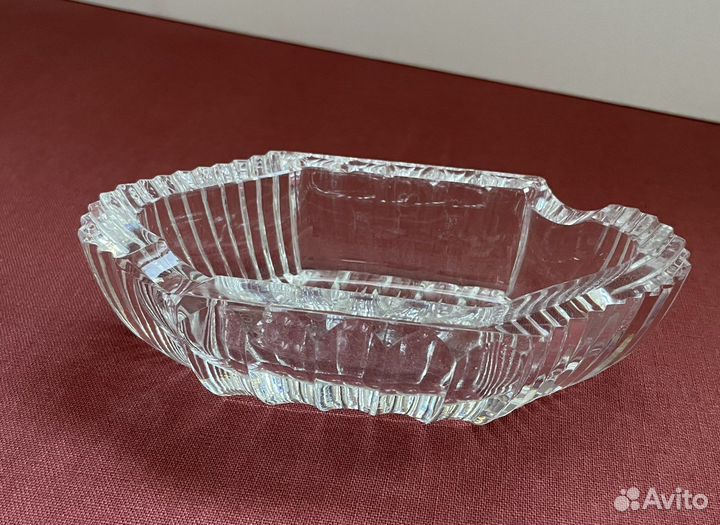 Хрустальная пепельница времен СССР