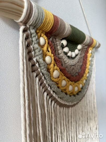Настенное панно макраме