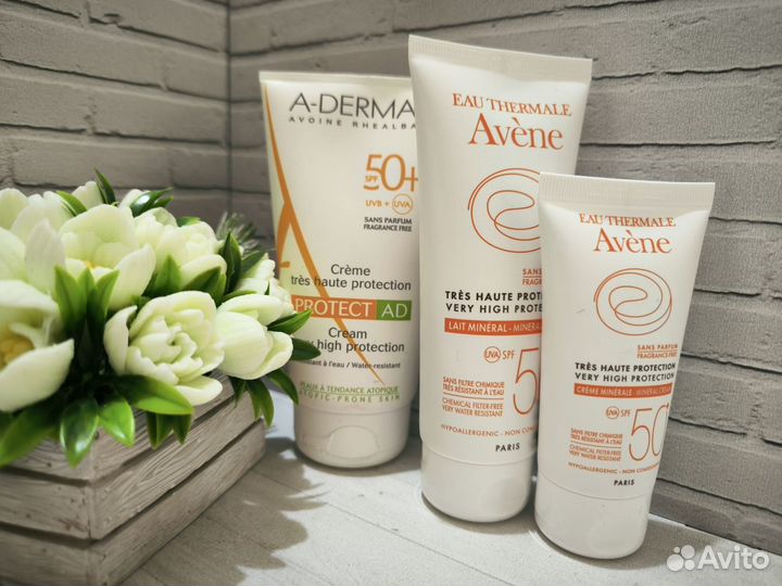 Солнцезащитный крем Avene A-derma