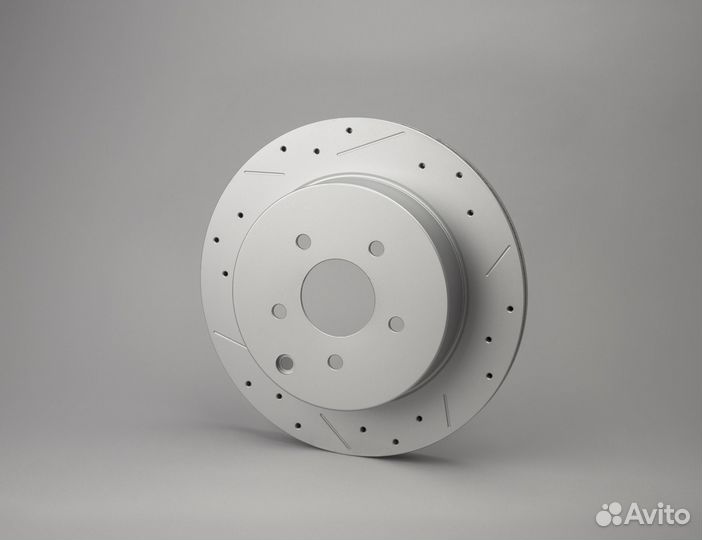 Задние тормозные диски Nissan Murano с перфорацией