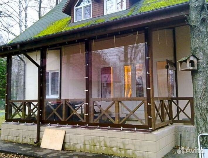 Мягкие окна для террасы