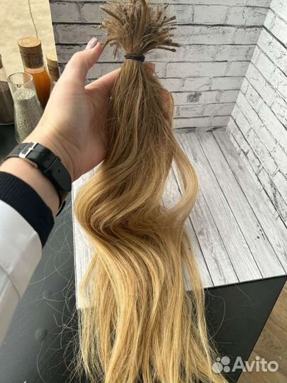 Волосы натуральные 50 см Премиум класса