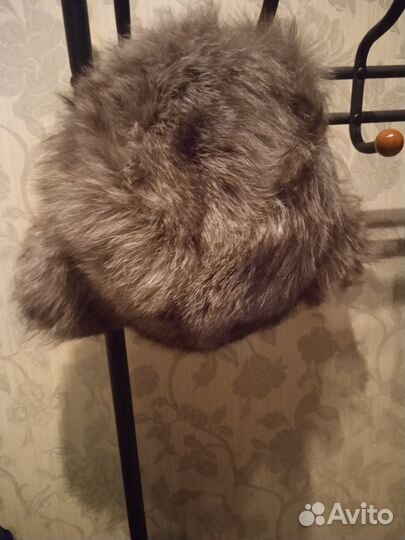 Шапка зимняя меховая женская песцовая