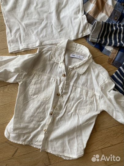 Рубашки, водолазки и кофта zara, H&M