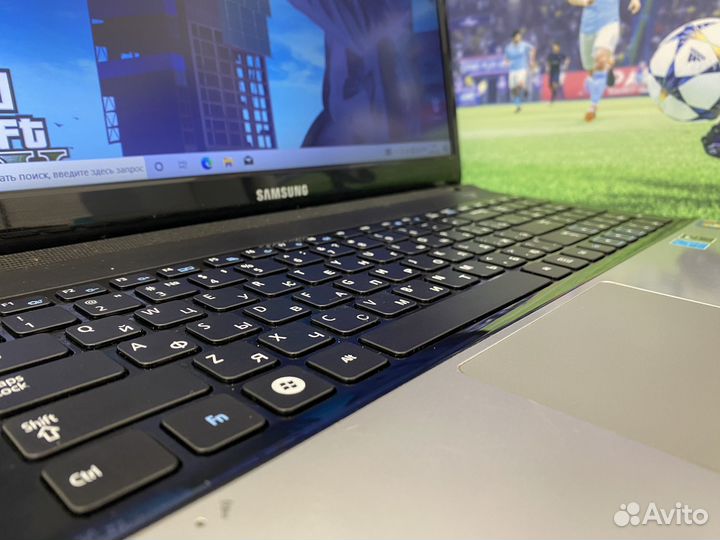Мощный Ноутбук Samsung 2 видеокарты/6gb/SSD 256gb