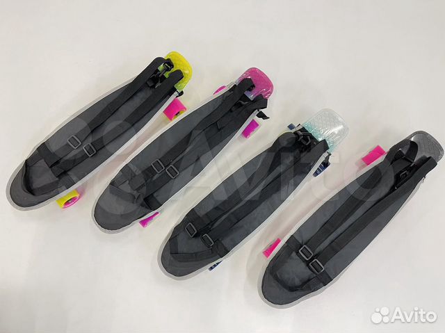 Скейтборд пластиковый multicolor 22