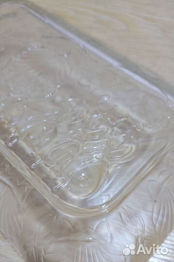 Блюдо, салатник, шубница стеклянная для сервировки