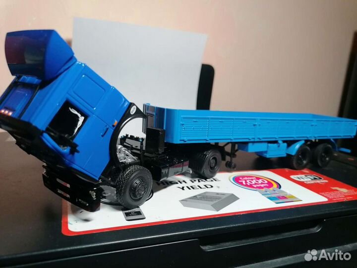 Маз 5432 с полуприцепом маз-5205