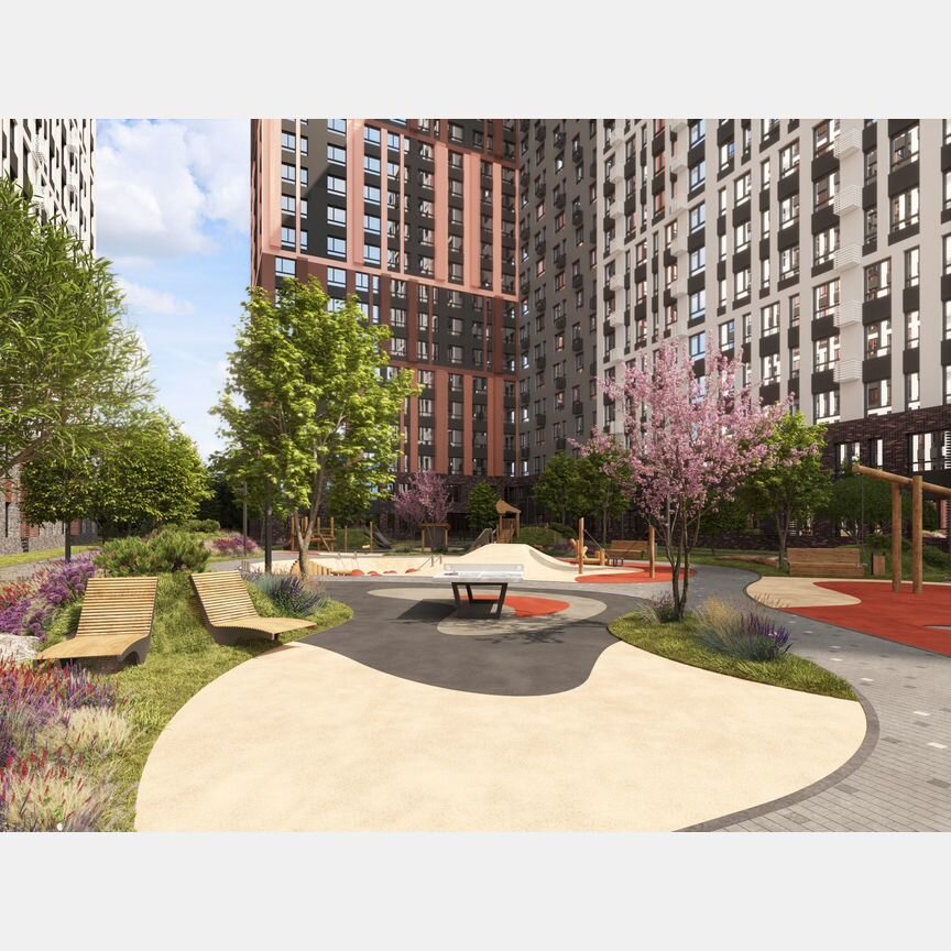 Квартира-студия, 26,8 м², 19/22 эт.