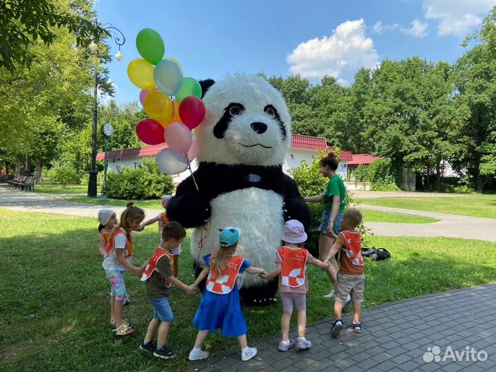 Белый медведь.Ростовая кукла.Аниматор на праздник