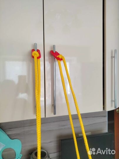 Качеля детская деревянная