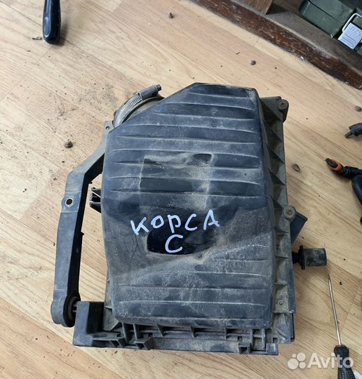 Корпус воздушного фильтра opel corsa c