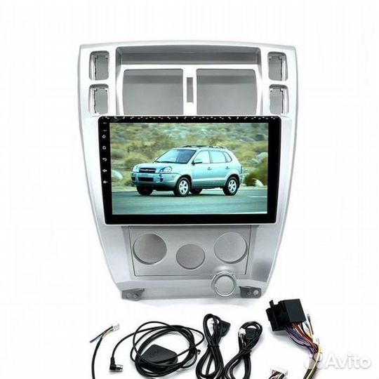 Магнитола android 2/32 Hyundai Tucson 2004-2010
