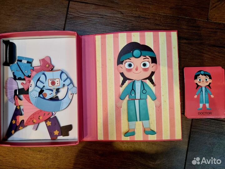 Магнитная игра-пазл 