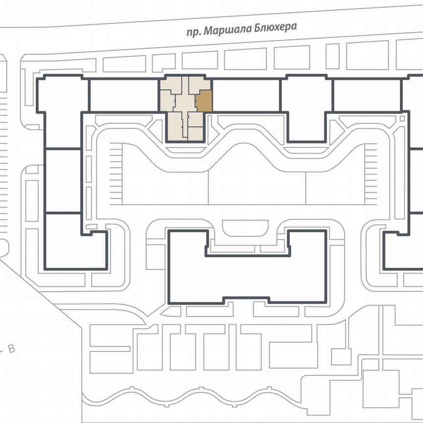 2-к. квартира, 52,7 м², 16/17 эт.