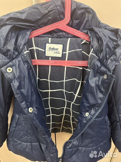 Куртка демисезонная для девочки 110 gulliver