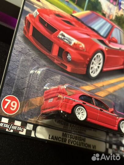 Hot wheels premium mitsubishi lancer