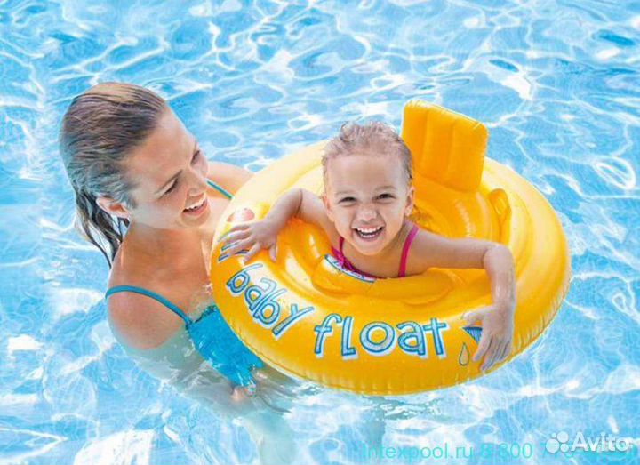 Круг для плавания с сиденьем 