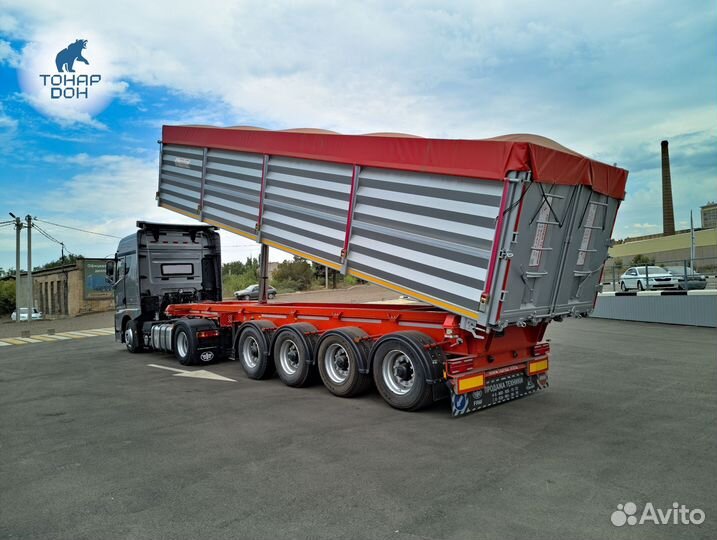 Полуприцеп зерновоз Тонар 9988 СН50, 2024