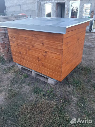 Будка для собаки утепленная