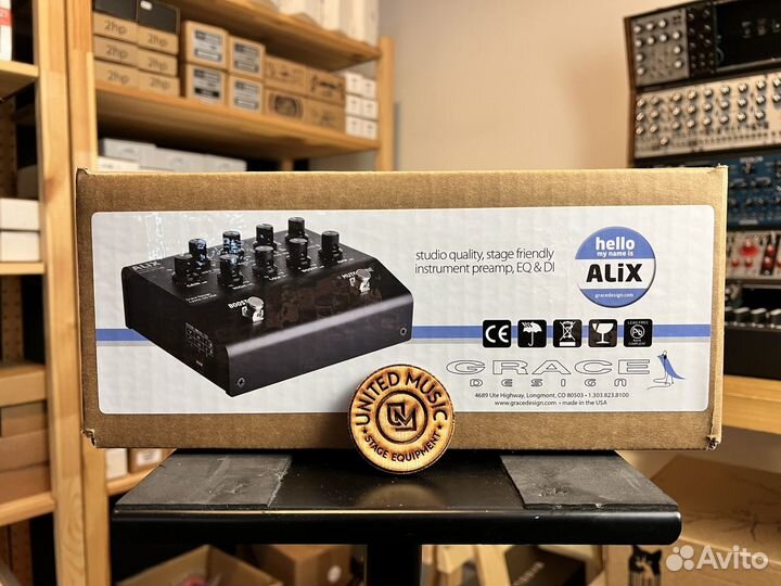 Grace Design ALiX Instrument DI/EQ/Boost в Наличии