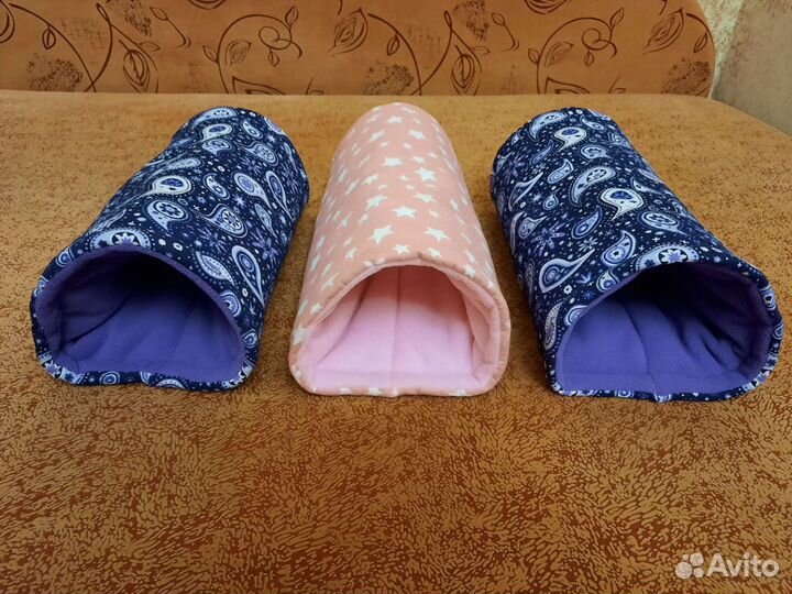 Флисовый мешочек/туннель для ежа/морской свинки