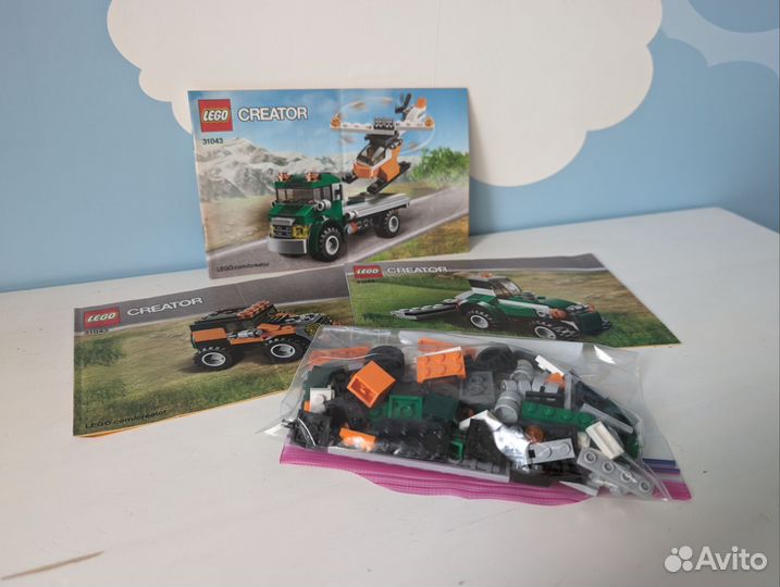 Lego Creator 31043, 31037