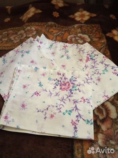 Скатерть 12 салфеток хлопок новое