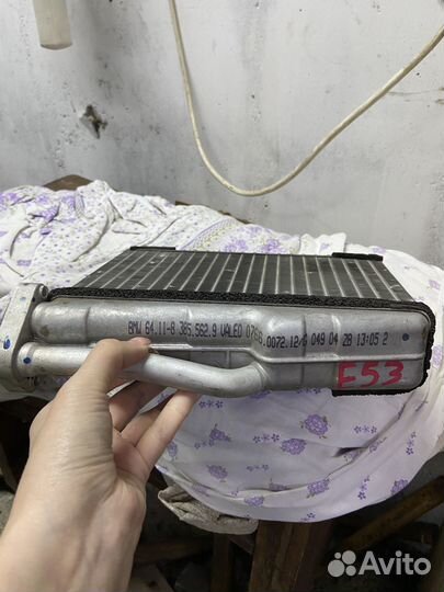 Радиатор отопителя Bmw X5 2001 E53 M54B30