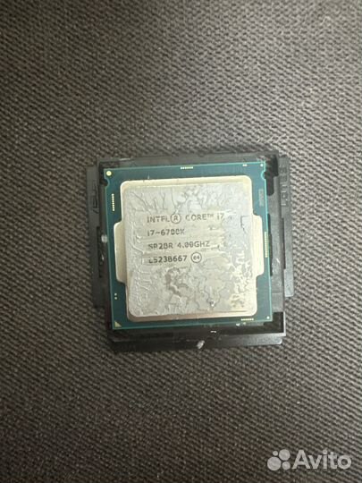 Intel core i7 6700k 4.00 GHZ