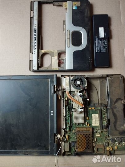 Ноутбук hp на запчасти