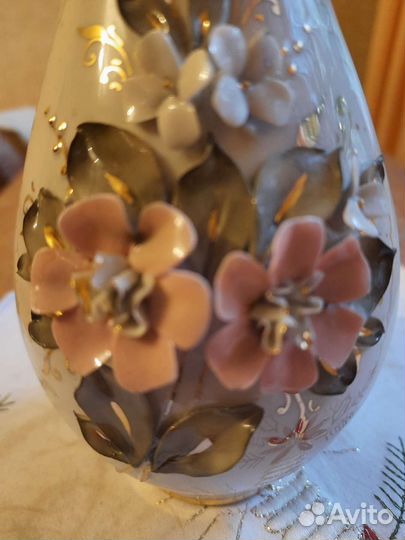 Ваза, ручная работа кисловодский фарфор Феникс