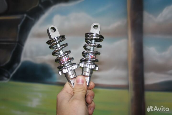 Задние амортизаторы на Kugoo m5