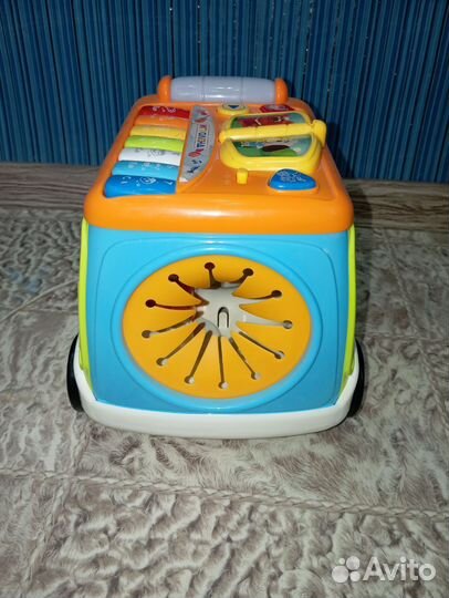 Развивающая музыкальная игрушка автобус - сортер