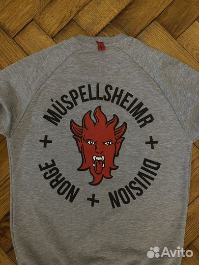 Свитшот sonner af vinden серый