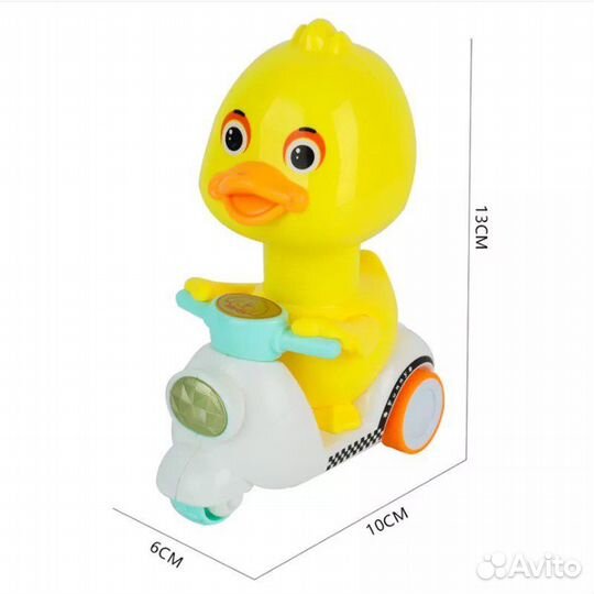 Новая игрушка утка