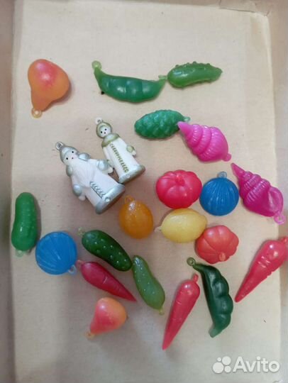 Елочные игрушки СССР