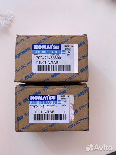 Пилотный клапан Komatsu
