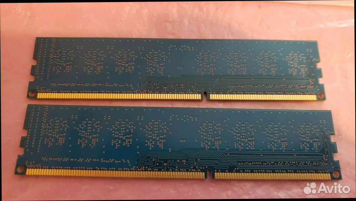 Hynix 8GB DDR3 (2шт по 4GB ) PC3 1.5V PC3L 1.35V