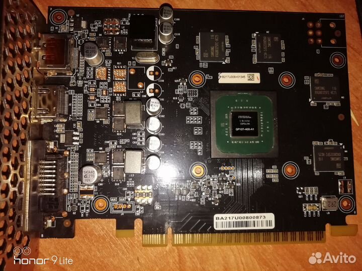 Видеокарта Palit GeForce GTX 1050 ti 4 Gb Storm X