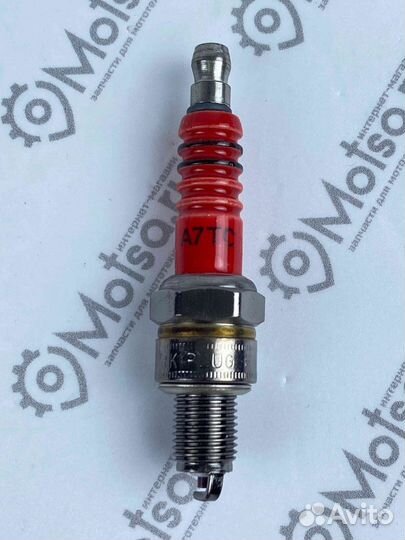 Свеча скутер, мопед crown A7TC (аналог NGK C7HSA)